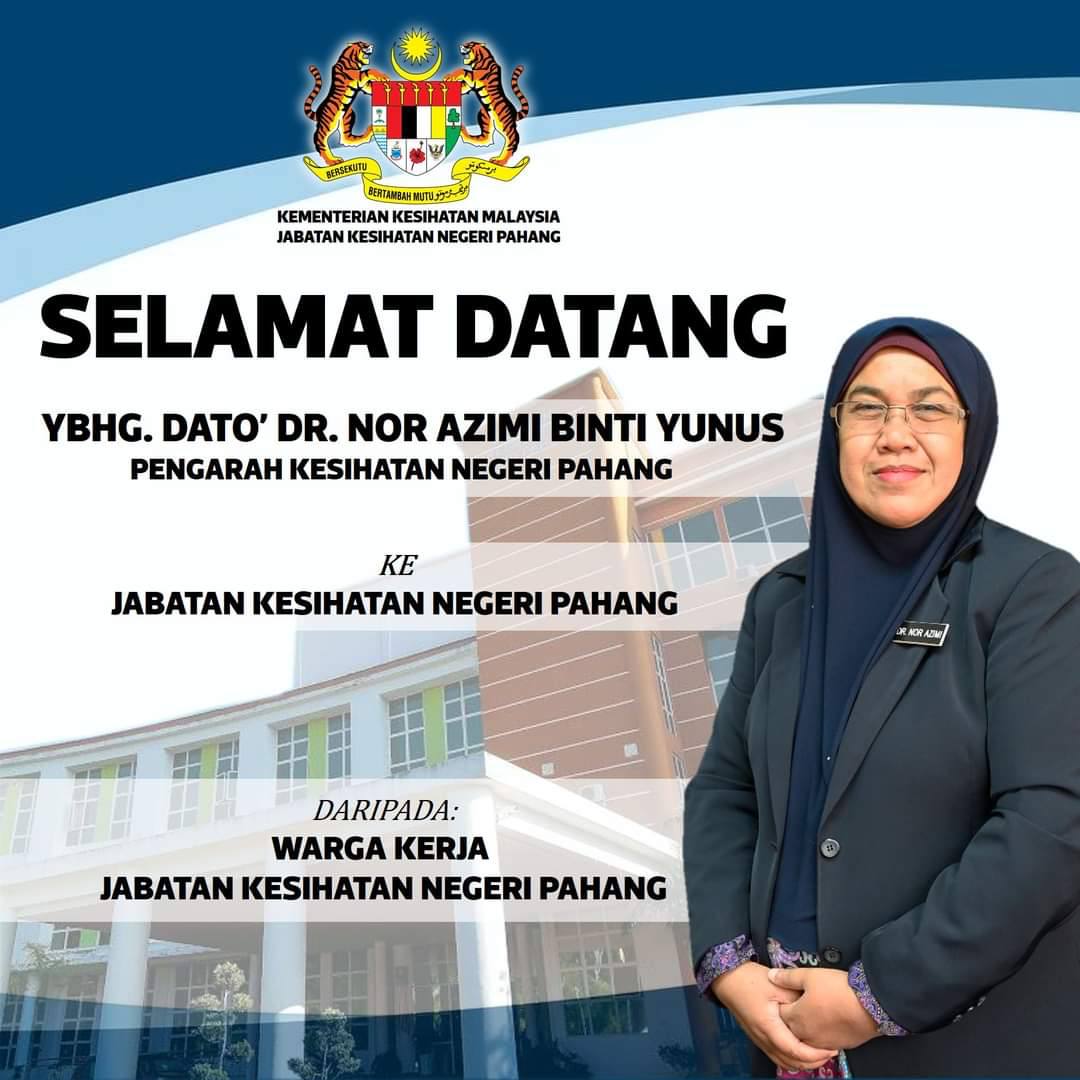 Dr Nor Azimi Yunus pengarah baharu JKN Pahang