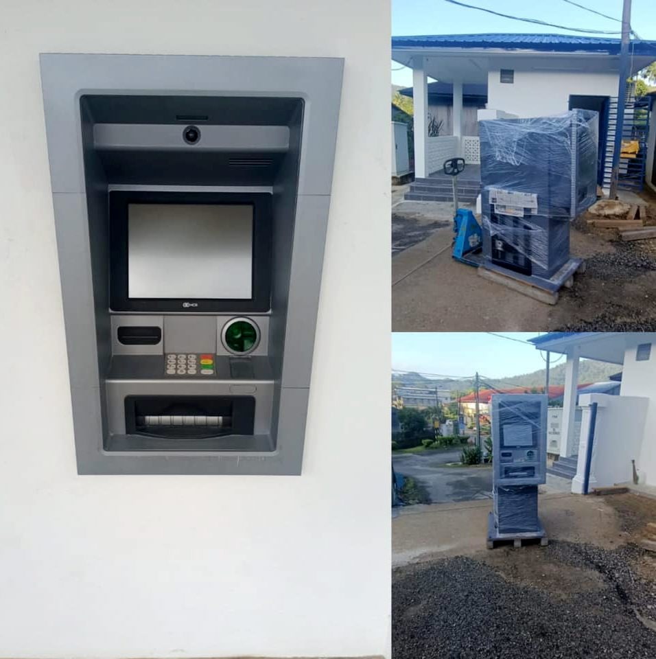 Alhamdulillah, Sungai Lembing dah ada mesin ATM