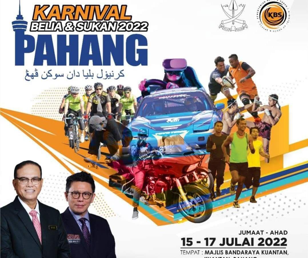 Karnival Belia dan Sukan Pahang bermula esok